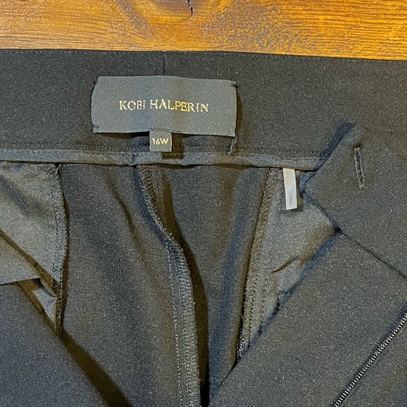 Kobi Halperin Black Slacks with Pockets!!!! Size 16W - Picture 5 of 12